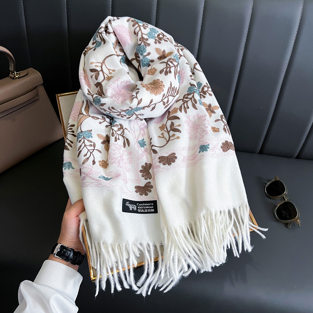Cashmere Pashmina Wrap - Nieuwe Winter Warme Kasjmier Sjaal voor