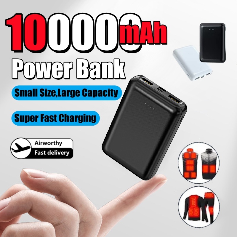 Heated Vest Battery - Draagbare Power Bank 100000mAh Externe batterij
