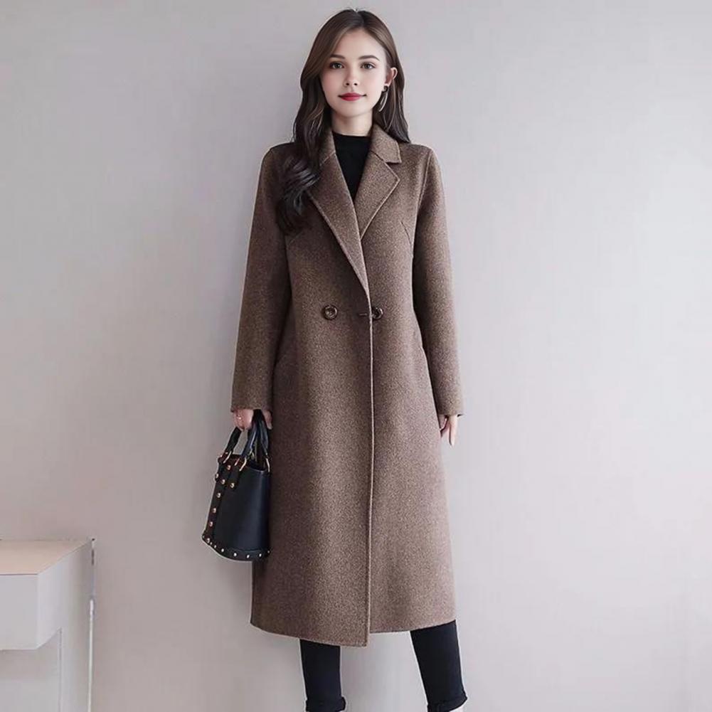 Wool Coat Peacoat - Dames wollen jas Dames wollen peacoat