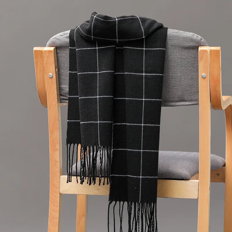 Cashmere Pashmina Wrap - 2023 Nieuwe Winter Mannen Sjaal Warm