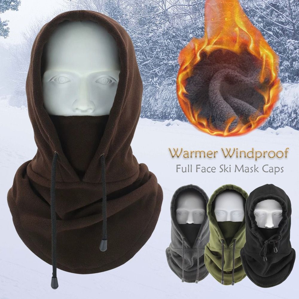 Balaclava Ski Mask - Polar Fleece Heren Bivakmuts Winter Hoed