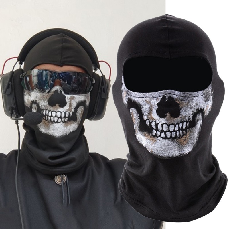 Balaclava Ski Mask - Spel Kabeljauw Spook Schedel Cosplay Eng