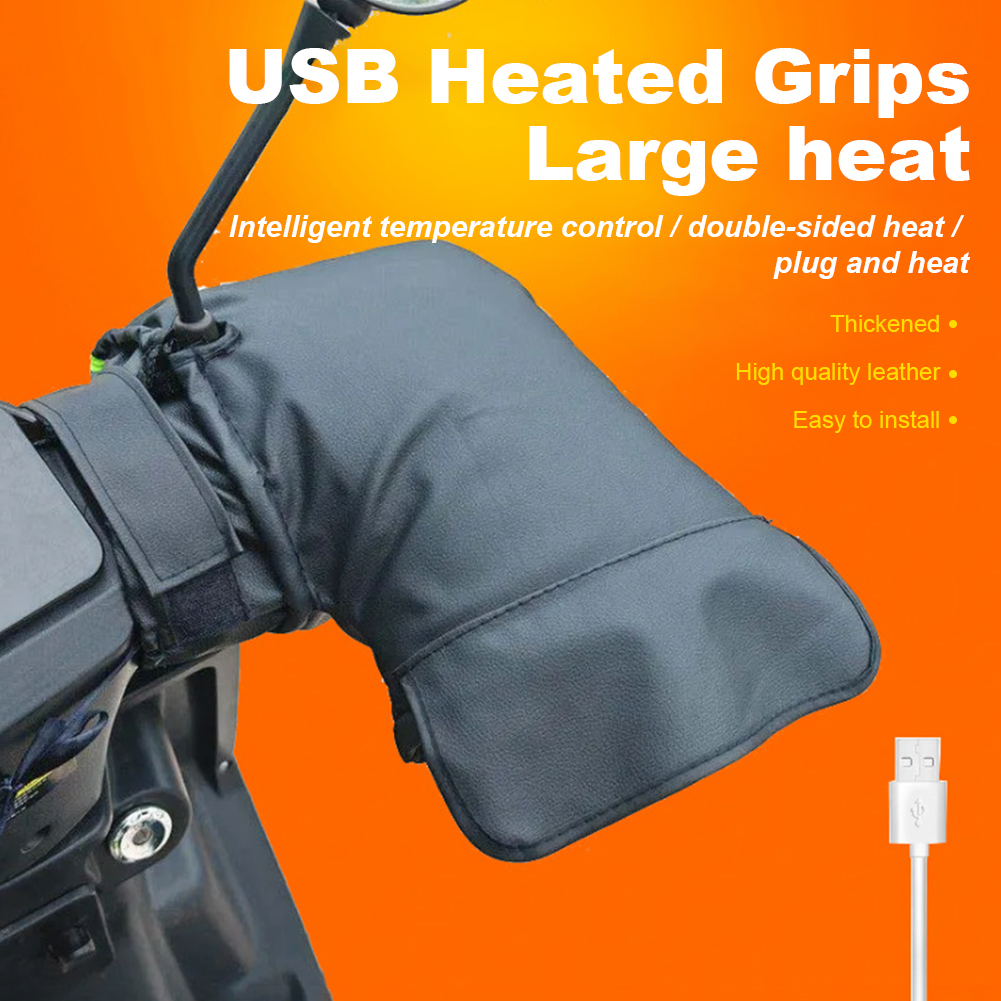 Hand Warmer Electric - Elektrische verwarming Stuurhandschoenen Waterdicht Fietsen Handenwarmer