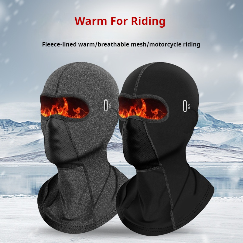 Balaclava Ski Mask - Fietsen Bivakmuts Buitenrijden Warme motorhelm Ademend