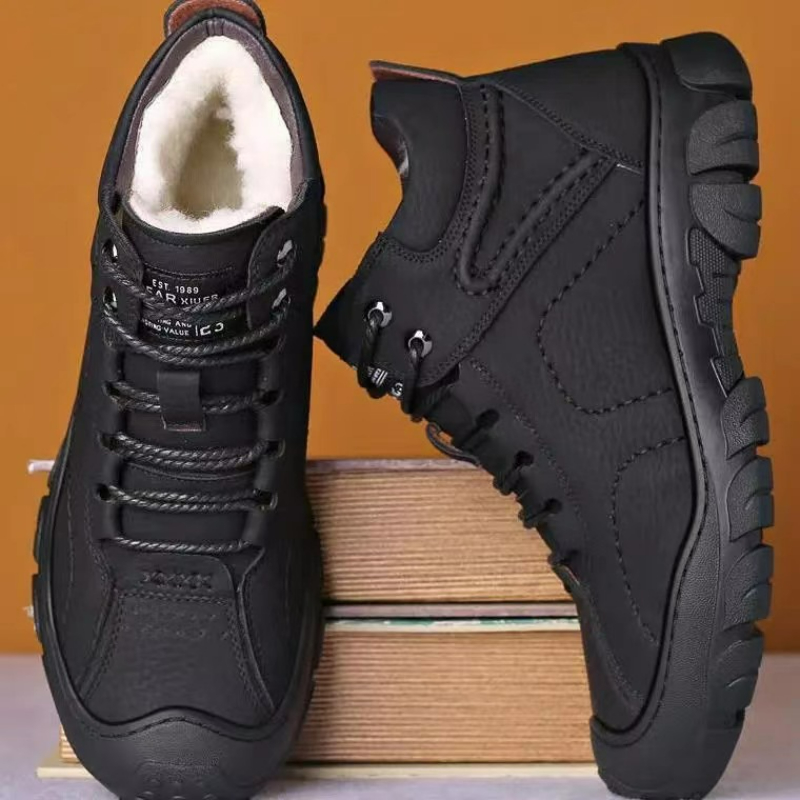 Waterproof Winter Boot - Herenlaarzen Enkellaarsjes met veters Nieuwe winter