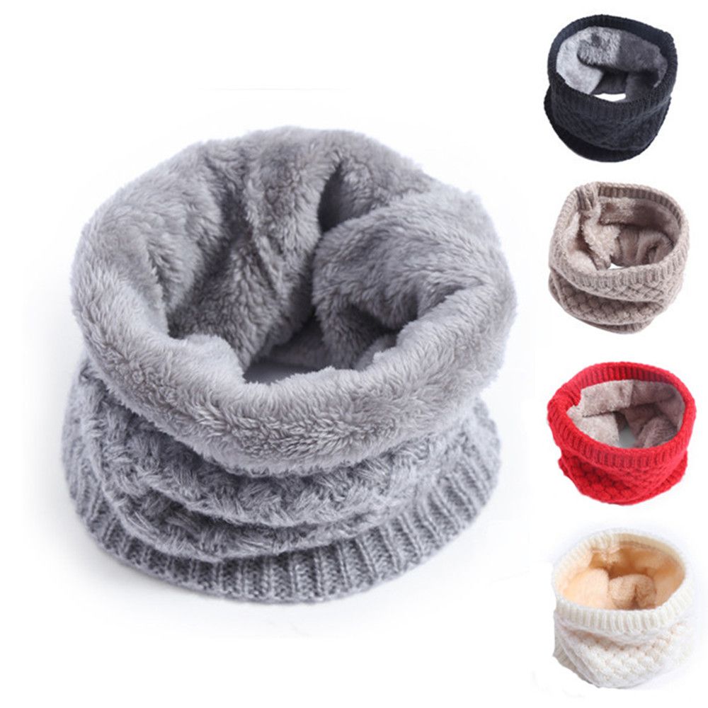 Wool Scarf Men - Gebreide sjaal Halsdoeken Winter Dames Heren