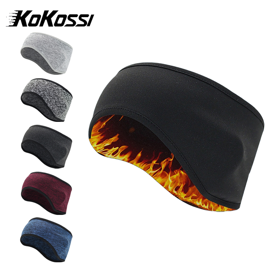 Fleece Ear Warmer Band - KoKossi Winterfietshoofddeksels Oorwarmer Warm houden Fleece