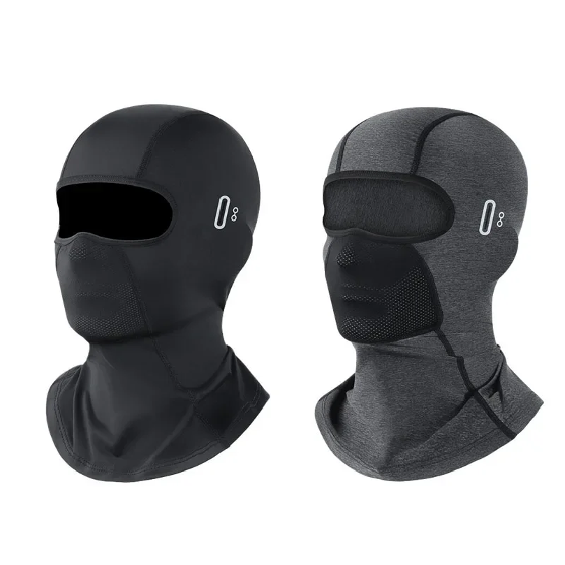 Balaclava Ski Mask - Motorfiets Bivakmuts Zomer UV-bescherming Bril Gezicht