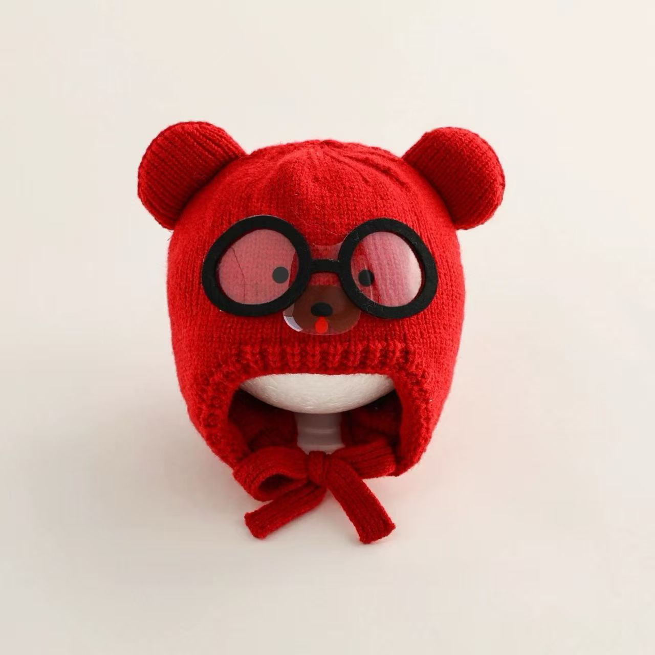 Knit Beanie Hat Warm - Winter warme babymutsen hoed cartoon schattig