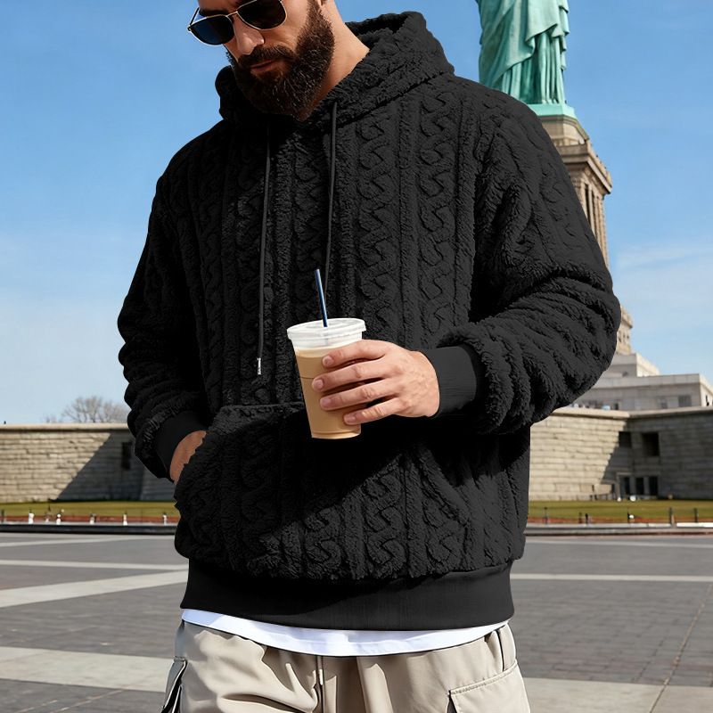 Heren fleece hoodie winter war - Sherpa Hoodie Fleece recensie en prijs