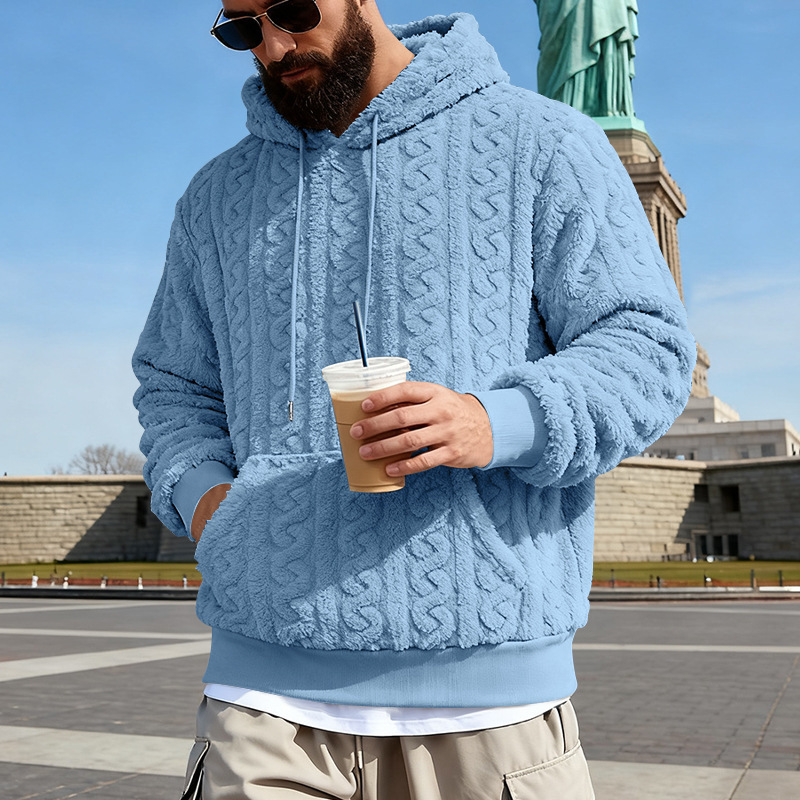 Heren fleece hoodie winter war - Sherpa Hoodie Fleece recensie en prijs