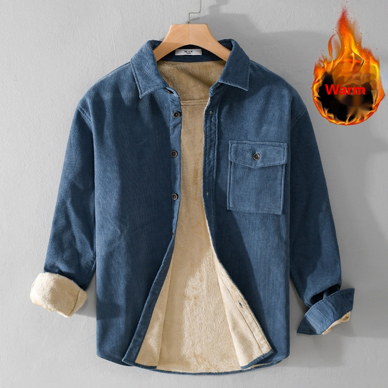Corduroy overhemdjack voor her - Flannel Shirt Lined recensie en prijs