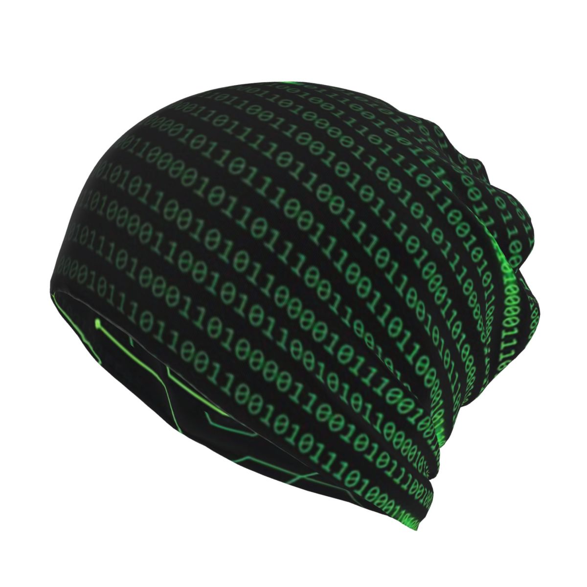 Binaire code binnenin de deken - Neck Gaiter Fleece recensie en prijs