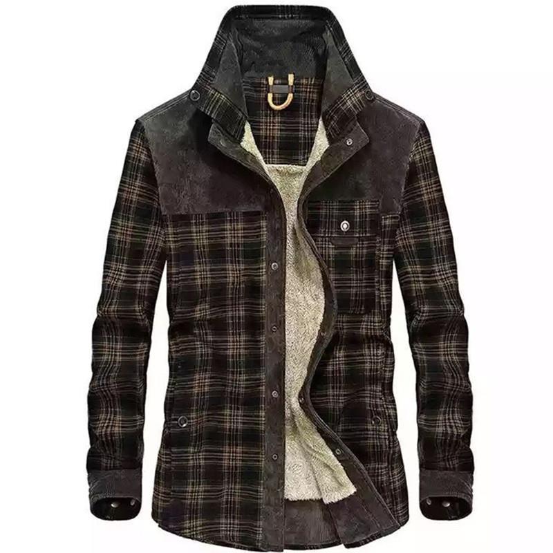Heren vintage geruite schapenv - Flannel Shirt Lined recensie en prijs