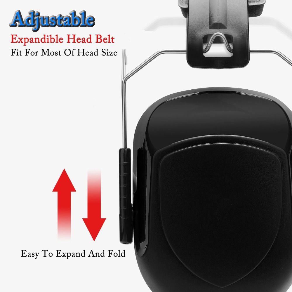 SNR-34dB Verstelbare hoofd-oor - Earmuffs Foldable recensie en prijs