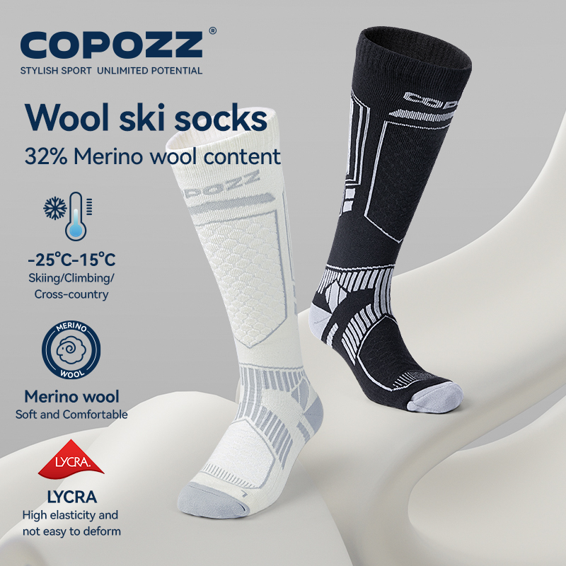 COPOZZ Nieuwe Winter Skisokken - Thermal Sock Wool recensie en prijs