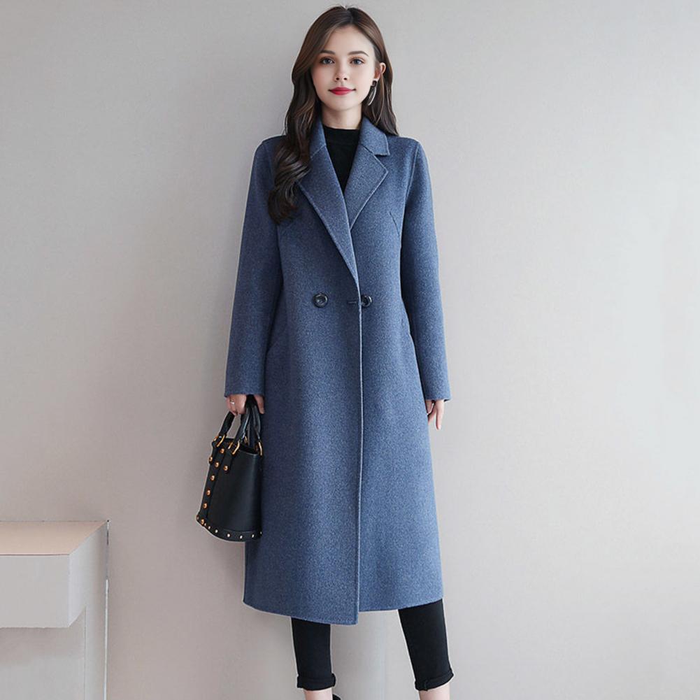 2025 Elegante Dames Wollen Jas - Wool Coat Peacoat recensie en prijs