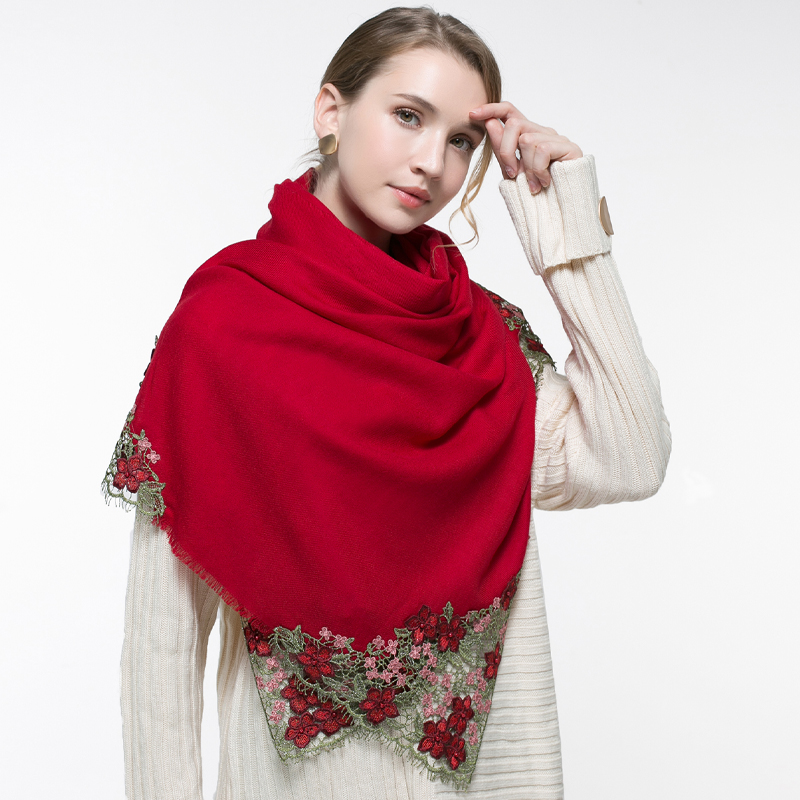 100% Echte Wol Roze Sjaal Vrou - Cashmere Pashmina Wrap recensie en prijs