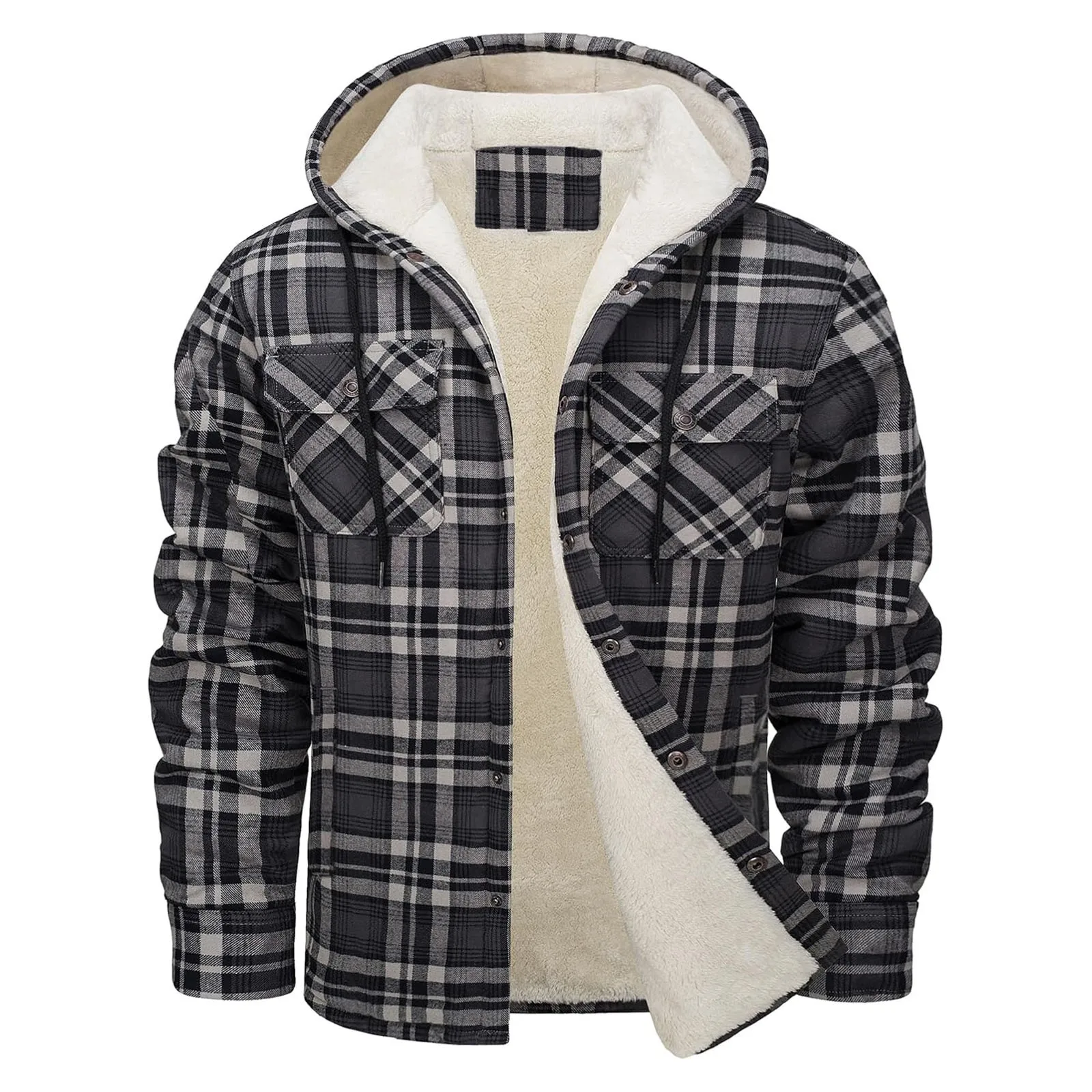 Dikke warme flanellen capuchon - Flannel Shirt Lined recensie en prijs