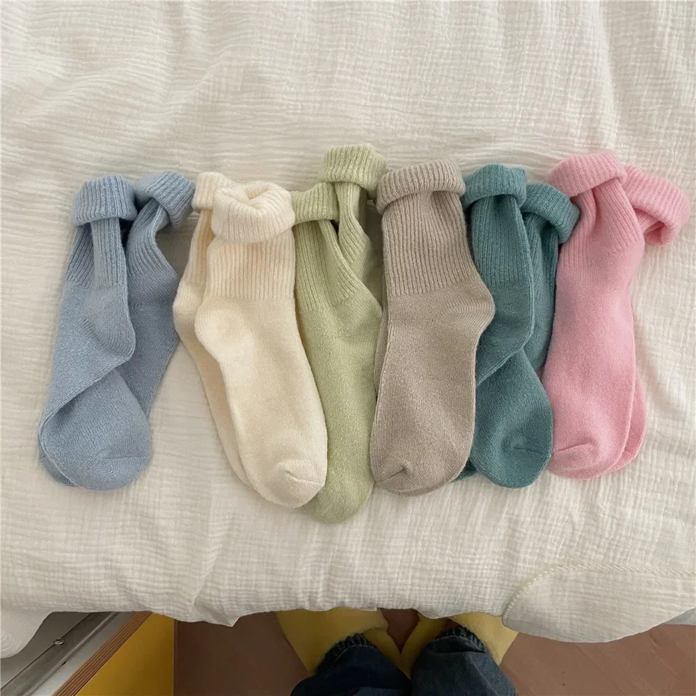 Effen Kleur Vrouwen Winter Dik - Thermal Sock Wool recensie en prijs