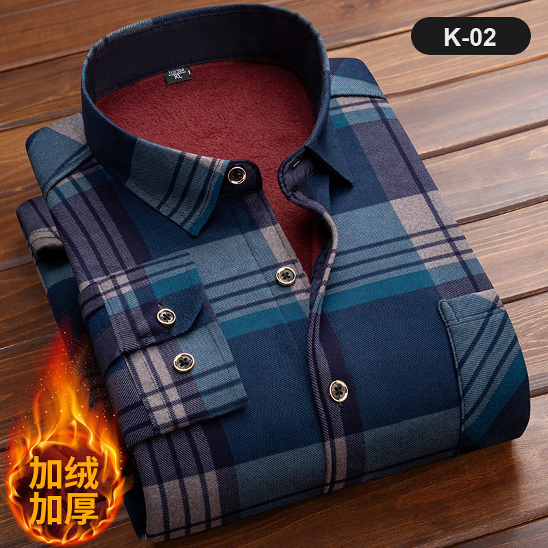 Herenoverhemd met lange mouwen - Flannel Shirt Lined recensie en prijs