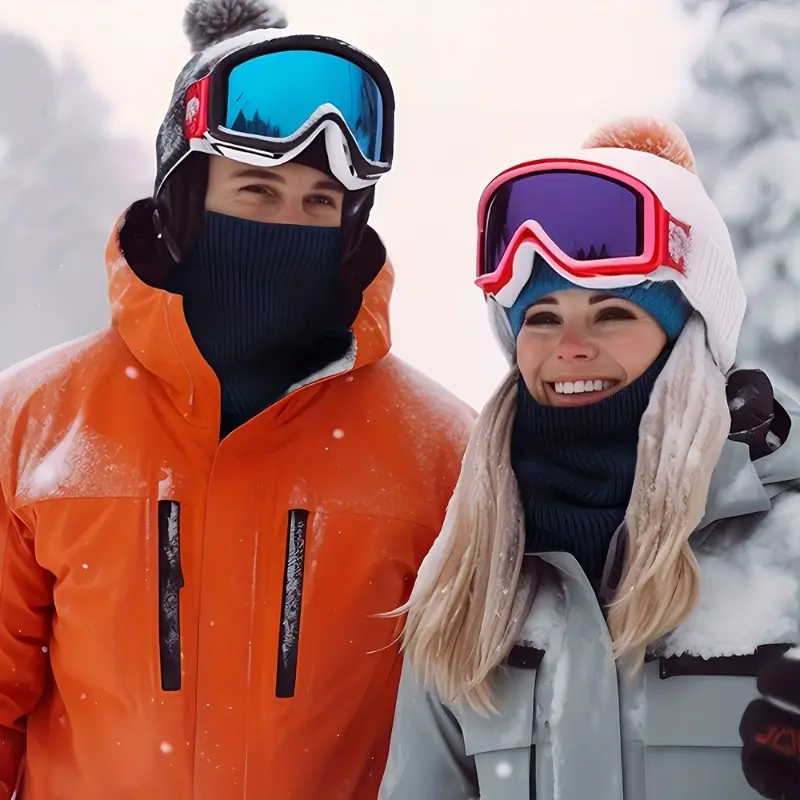 Warme gebreide sjaal Verdikte  - Neck Gaiter Fleece recensie en prijs