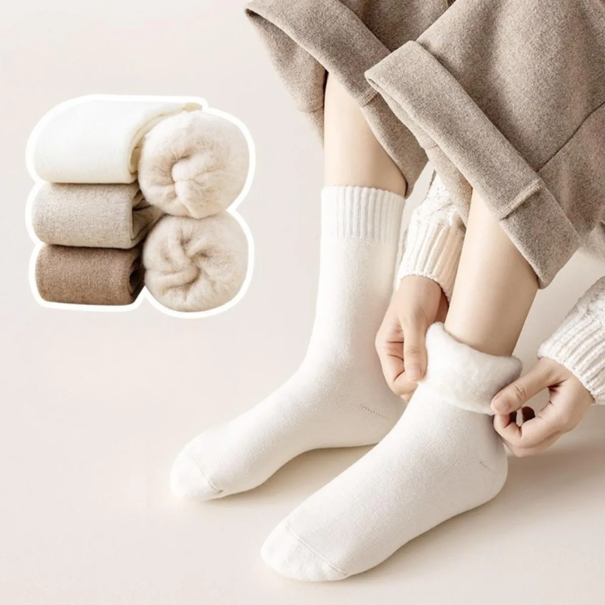 1 paar winter warme thermische - Thermal Sock Wool recensie en prijs