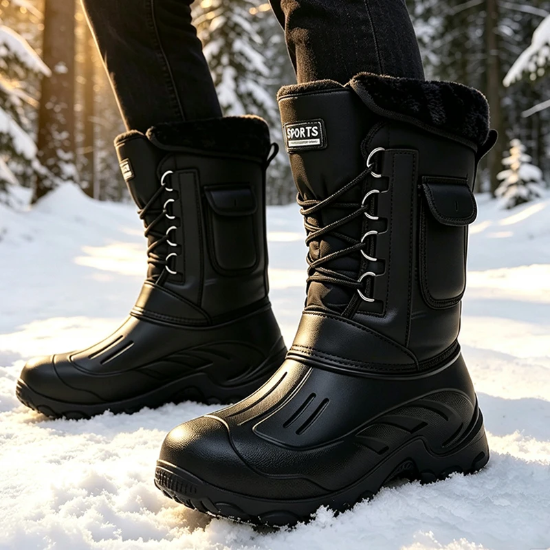 Mannen Winter Snowboots Outdoo - Waterproof Winter Boot recensie en prijs