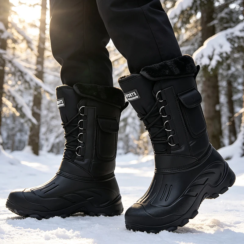 Mannen Winter Snowboots Outdoo - Waterproof Winter Boot recensie en prijs