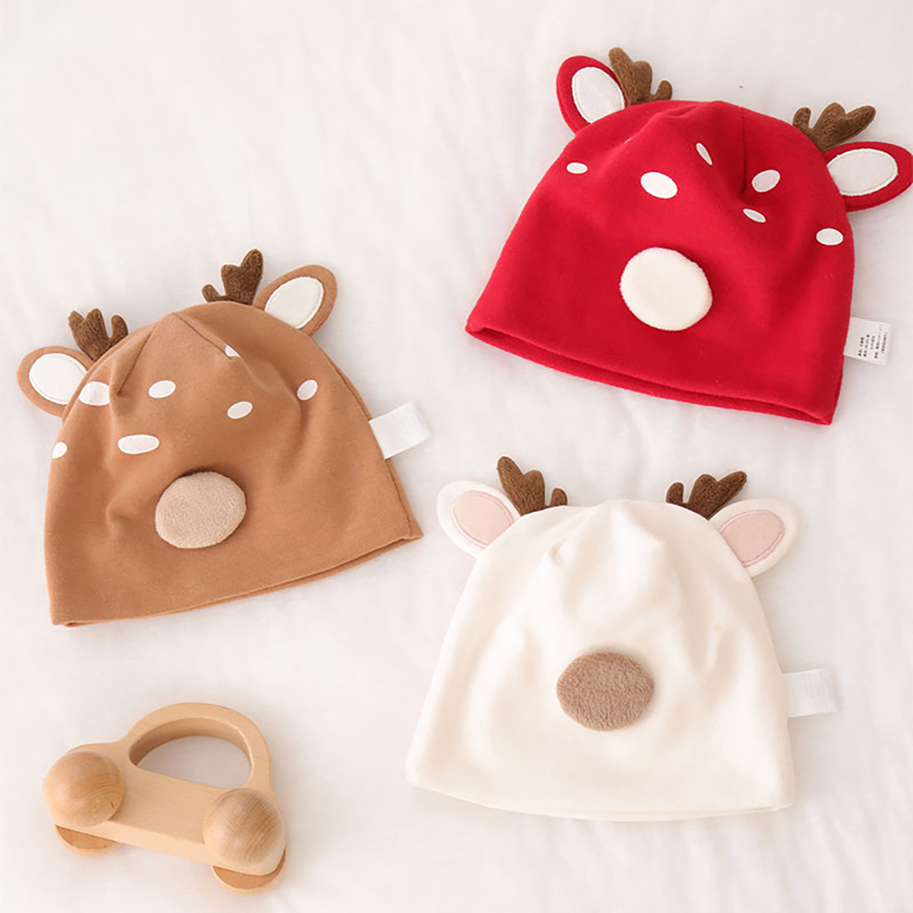 Schattige kleine herten baby f - Knit Beanie Hat Warm recensie en prijs