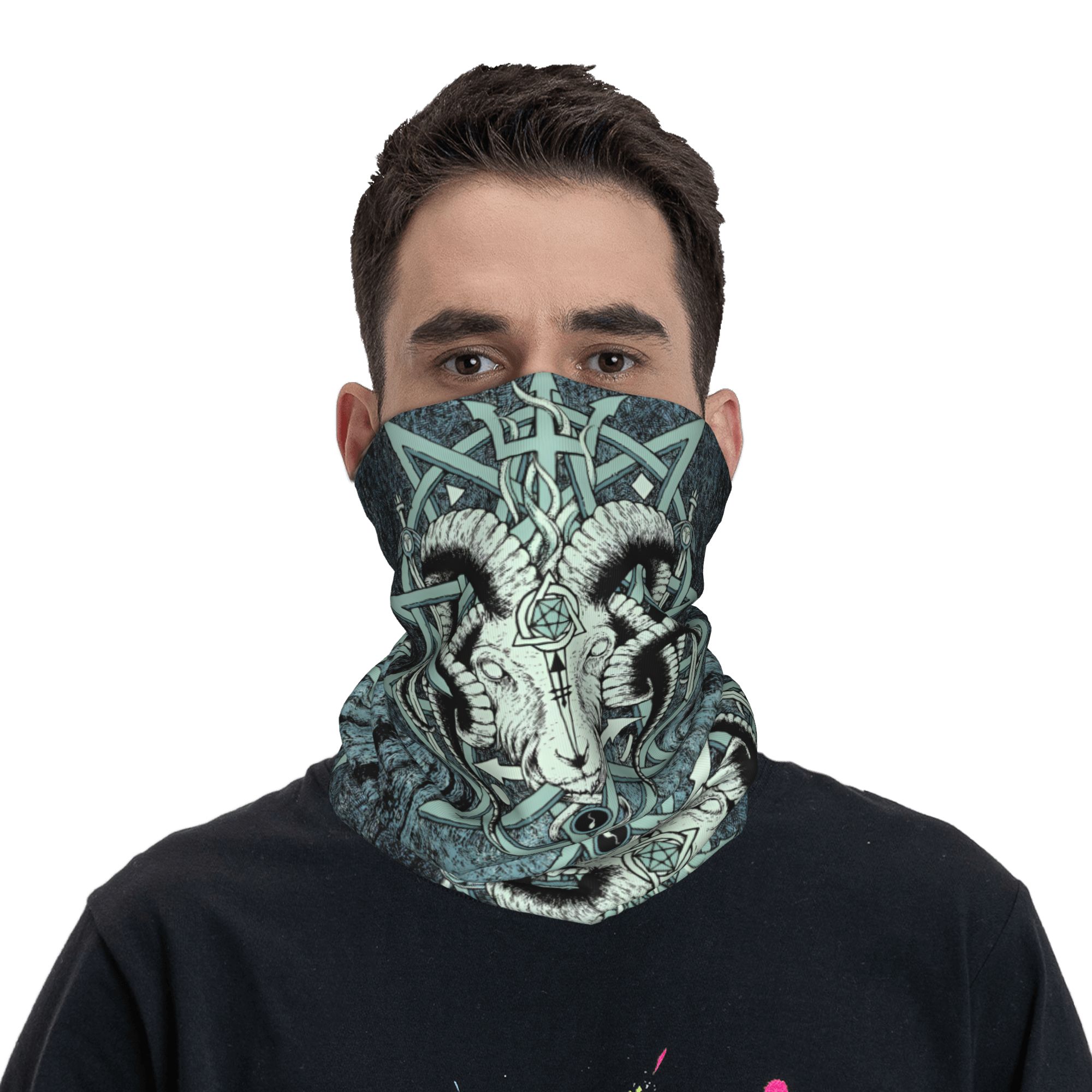Custom De Sabbatische Geit Bap - Neck Gaiter Fleece recensie en prijs