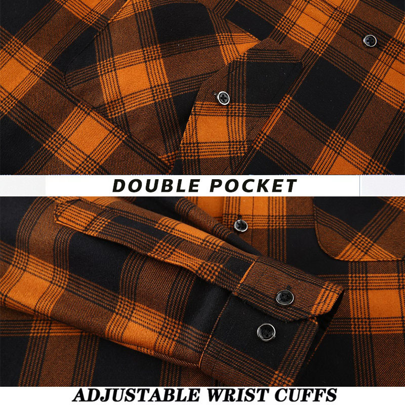 QICHE Fleece gevoerde dikke fl - Flannel Shirt Lined recensie en prijs