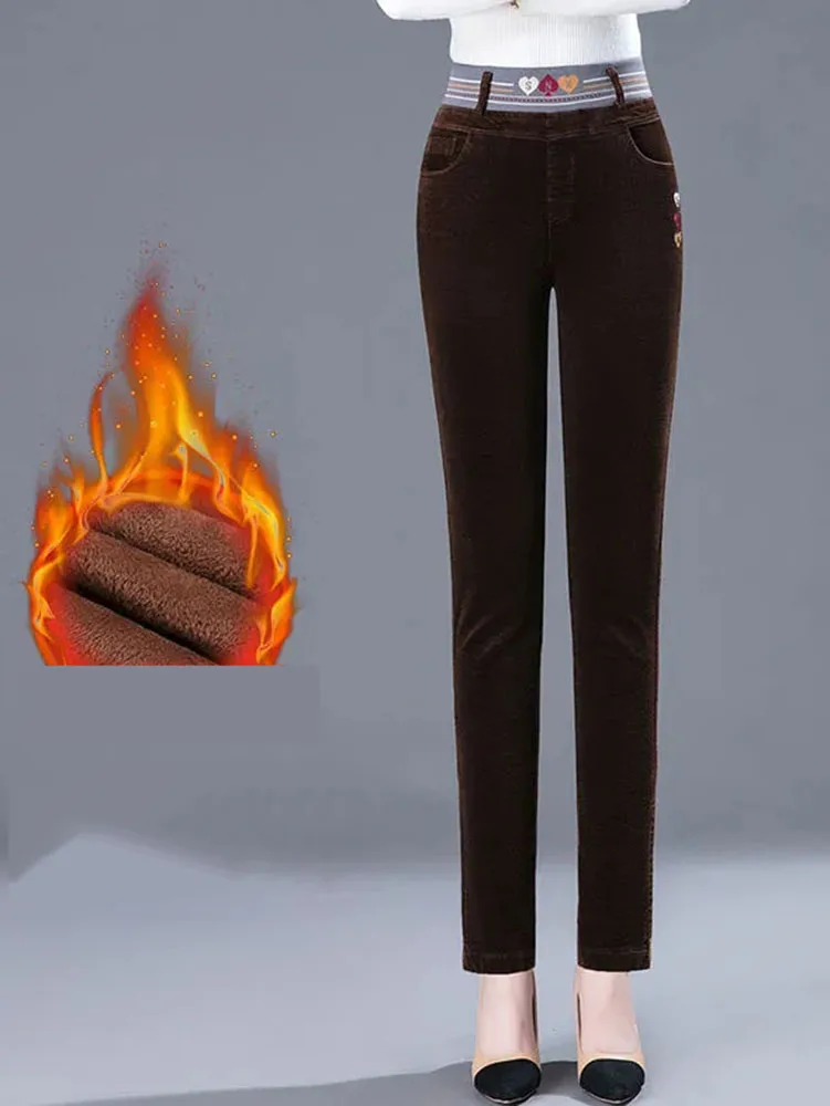 Winter Dikker Pluche Gevoerde  - Corduroy Pant Warm recensie en prijs