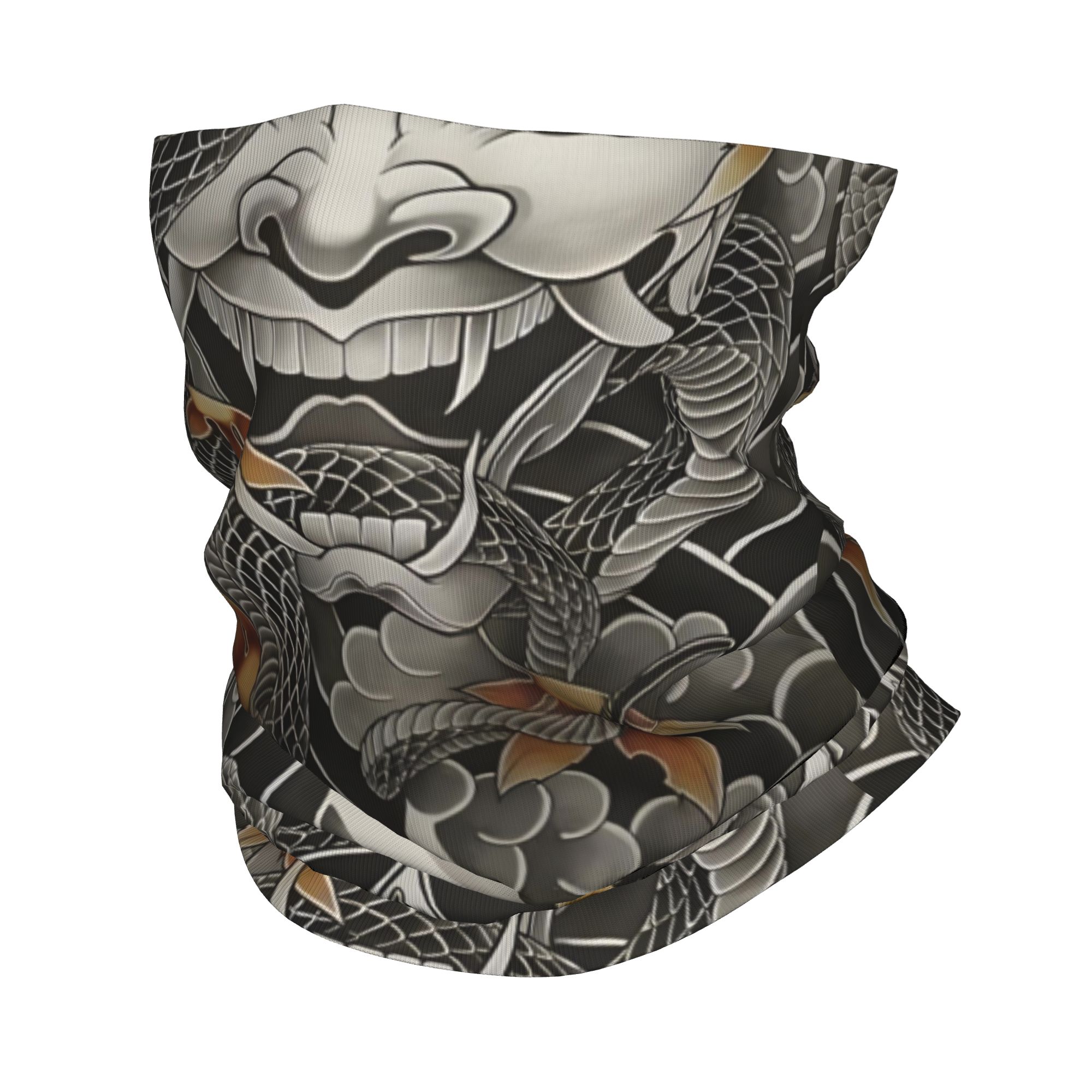 Aangepaste Samurai Oni Demon B - Neck Gaiter Fleece recensie en prijs