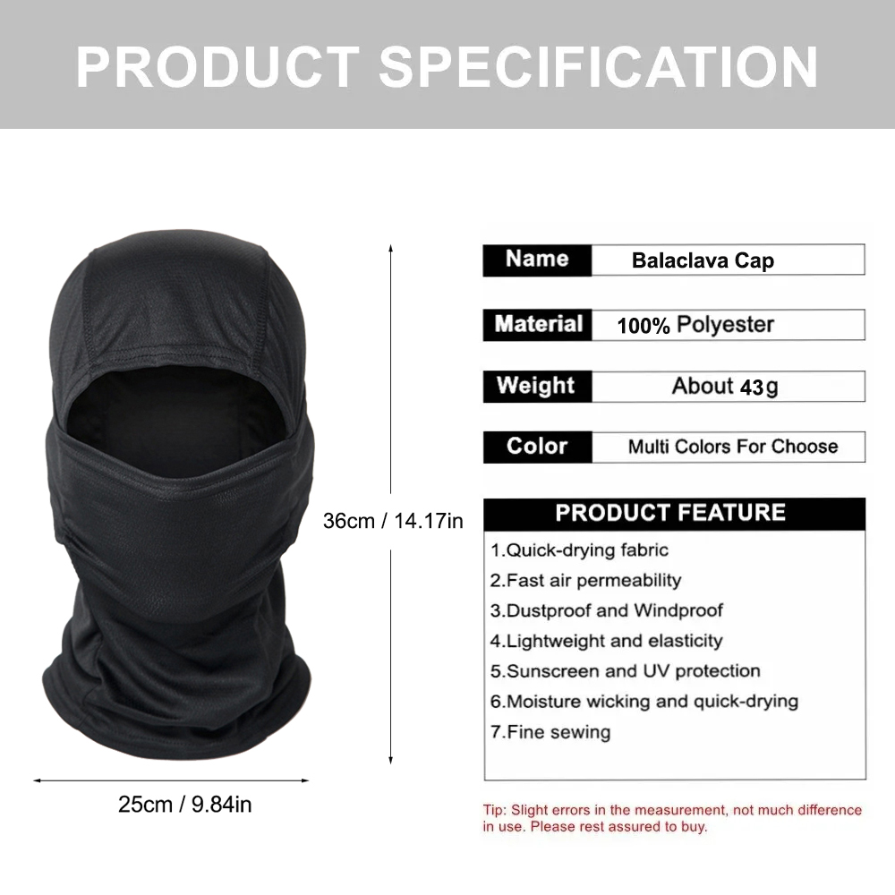 5 stuks Camo bivakmuts volgela - Balaclava Ski Mask recensie en prijs