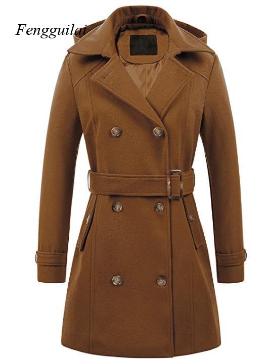Zwarte dames wollen peacoat me - Wool Coat Peacoat recensie en prijs