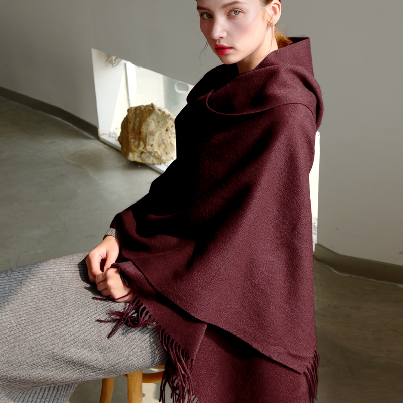 Wollen Winter Sjaal Damesmode  - Shawl Wrap Winter recensie en prijs