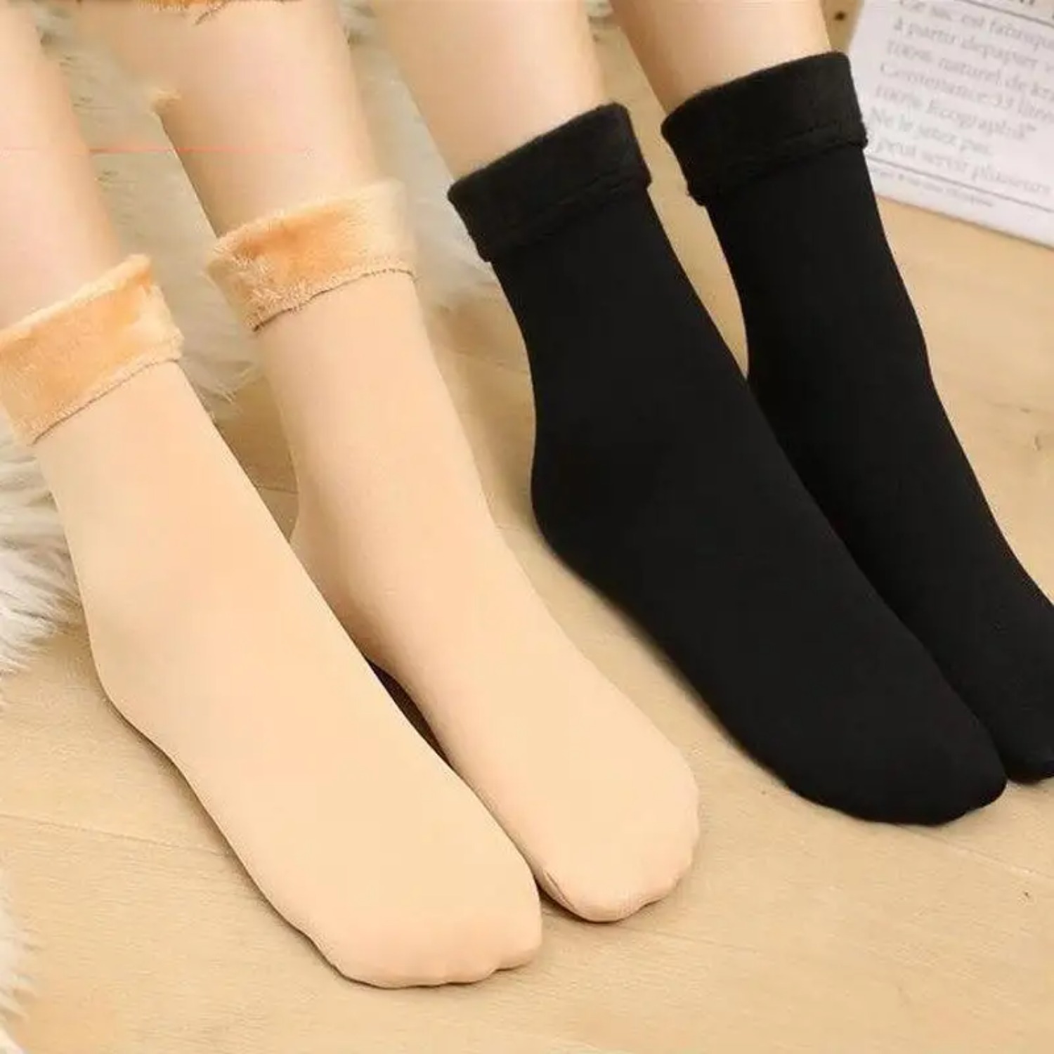 5 paar/winter warme effen dame - Thermal Sock Wool recensie en prijs