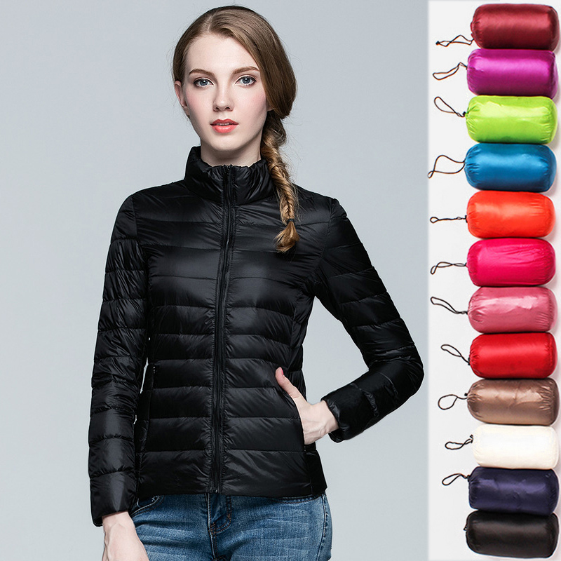 Dames korte pufferjas 2025, ni - Down Jacket Packable recensie en prijs