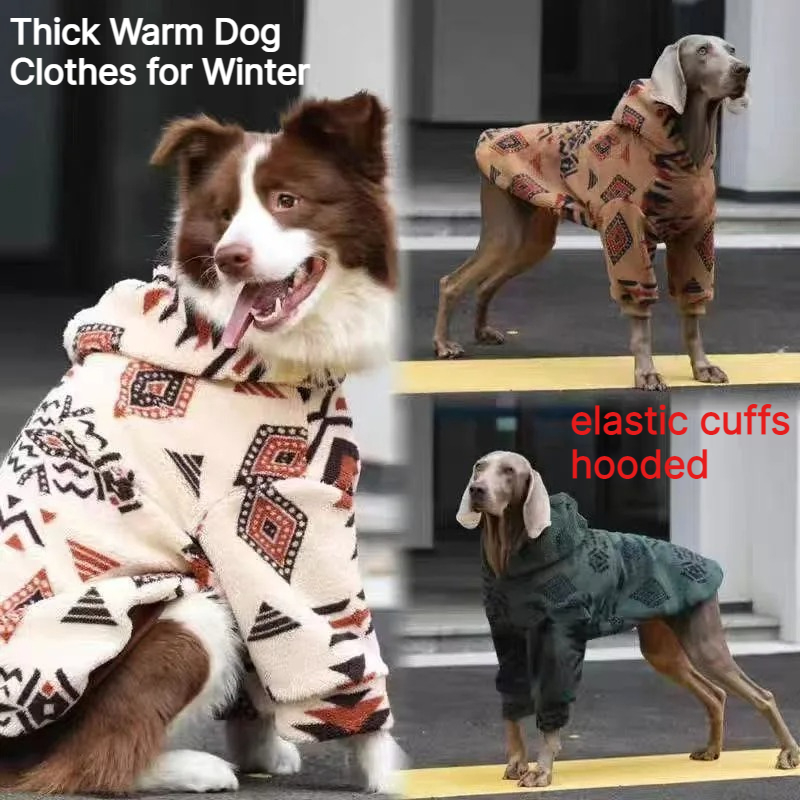 Winter warme hondenjas met cap - Sherpa Hoodie Fleece recensie en prijs