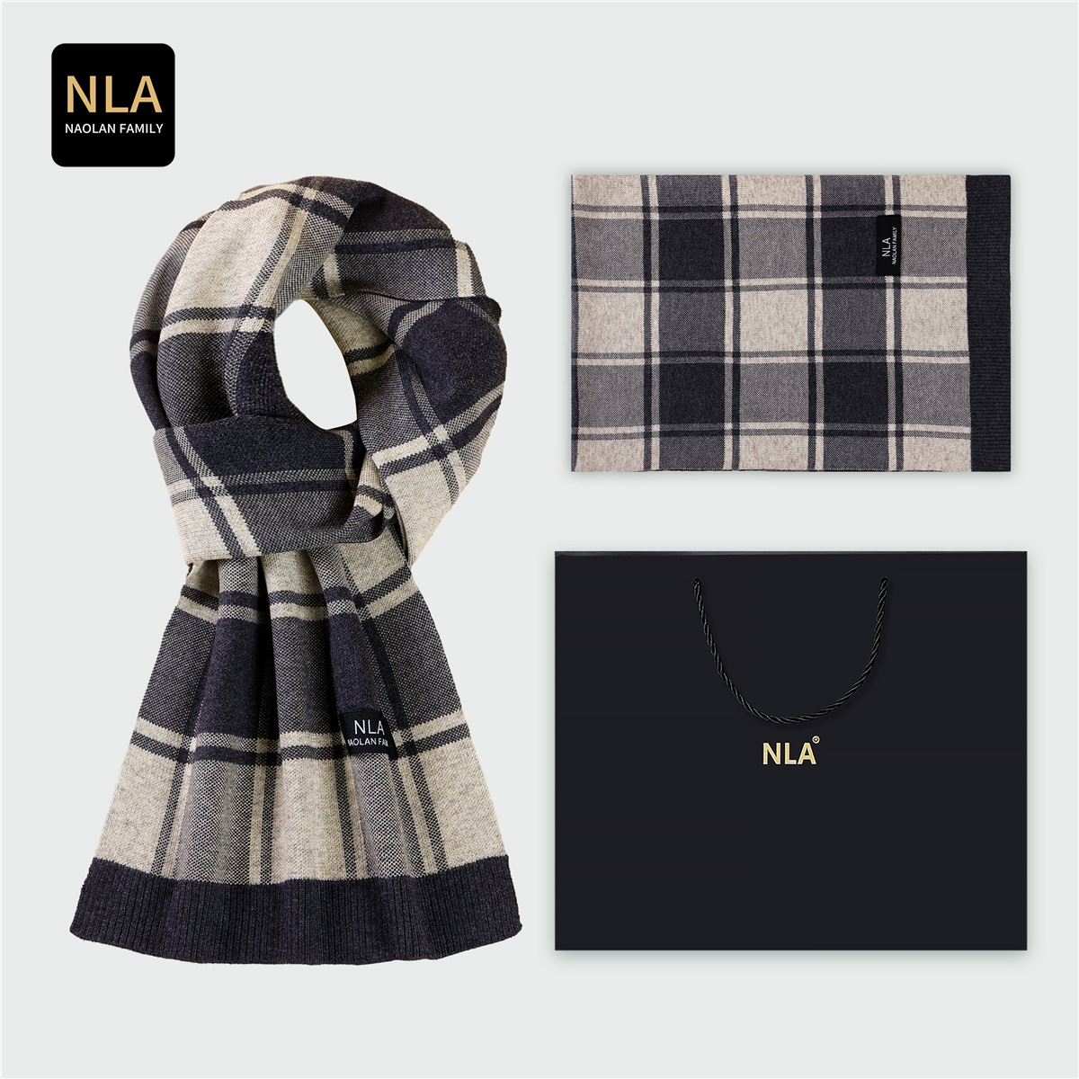 Geschenkdoos Gebreide Heren Wo - Wool Scarf Men recensie en prijs