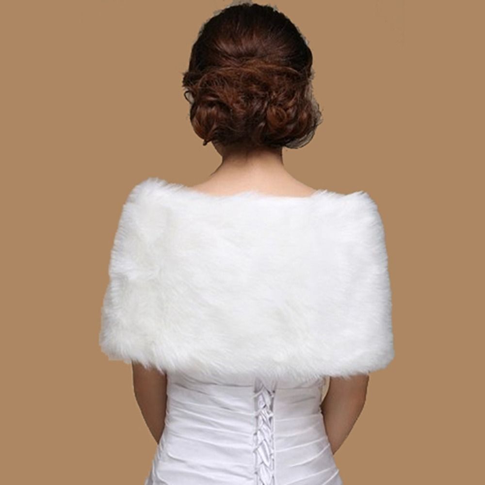Winter Cape Witte Bont Sjaal B - Shawl Wrap Winter recensie en prijs