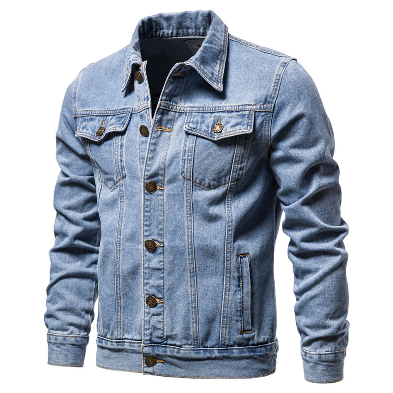 2025 Herfst Mannen Solid Denim - Down Jacket Packable recensie en prijs