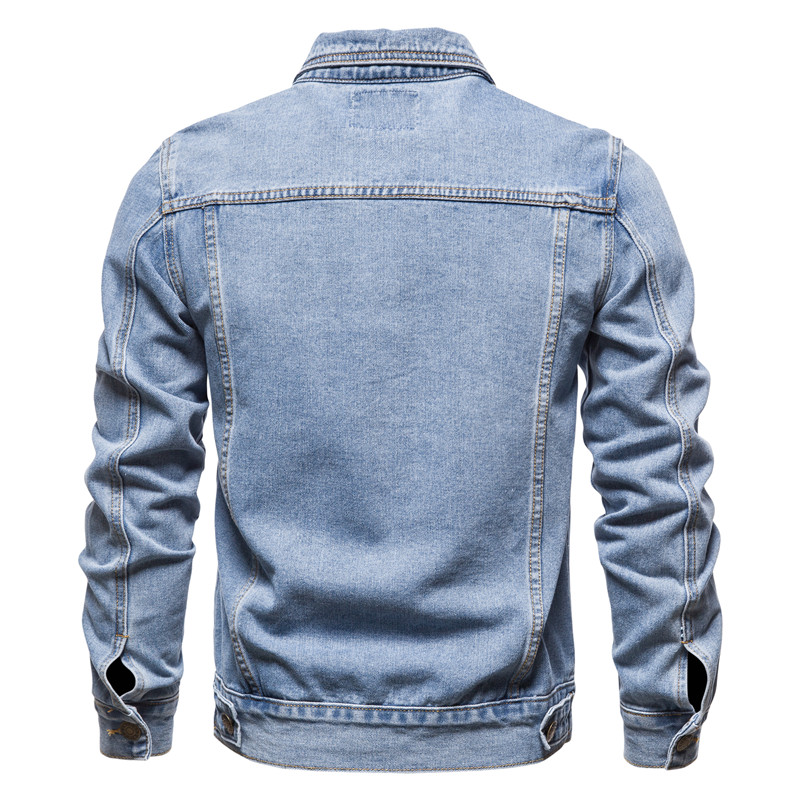 2025 Herfst Mannen Solid Denim - Down Jacket Packable recensie en prijs