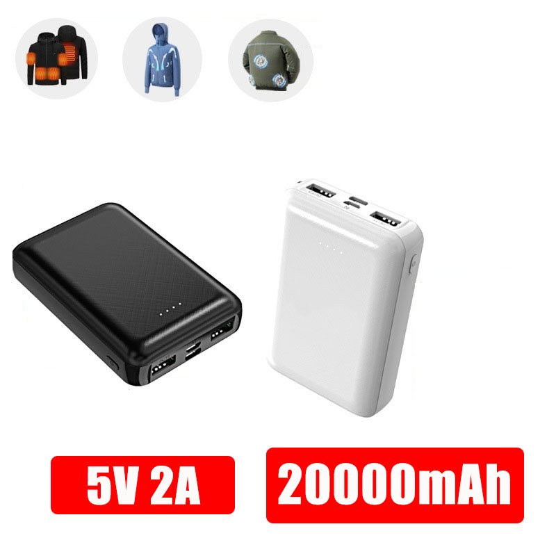 Mini Power Bank 20000mAh 5V 2A - Heated Vest Battery recensie en prijs