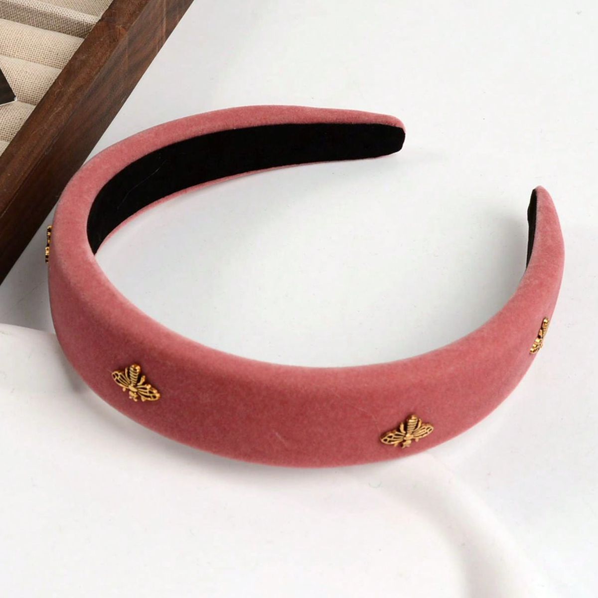 Little Bee zwart fluwelen hoof - Winter Headband Fleece recensie en prijs