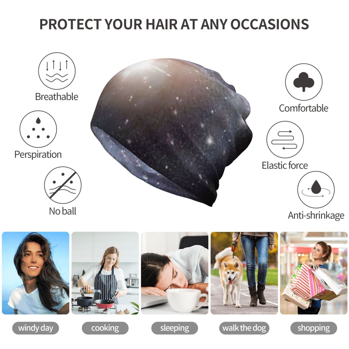 Mantel Galaxy Universe Planete - Knit Beanie Hat Warm recensie en prijs